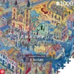 Imagination Nowa kolekcja puzzli z ilustracjami Good Loot 4 Puzzle z ilustracją Edwarda Dwurnika "Radzymin", 1000 elementów.