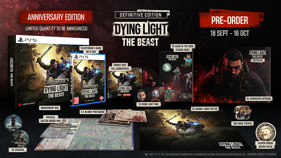 Dying Light The Beast Anniversary Edition Dying Light The Beast Anniversary Edition