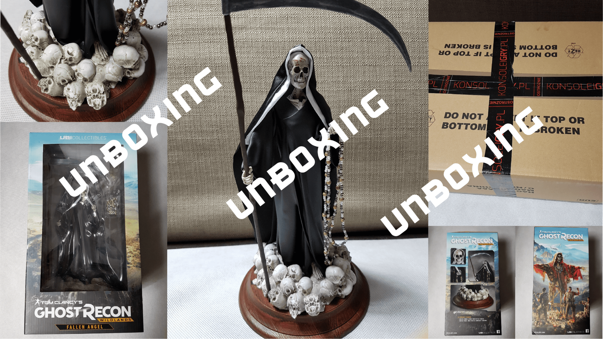 UNBOXING GHOST RECON WILDLANDS „FALLEN ANGEL” – Figurka