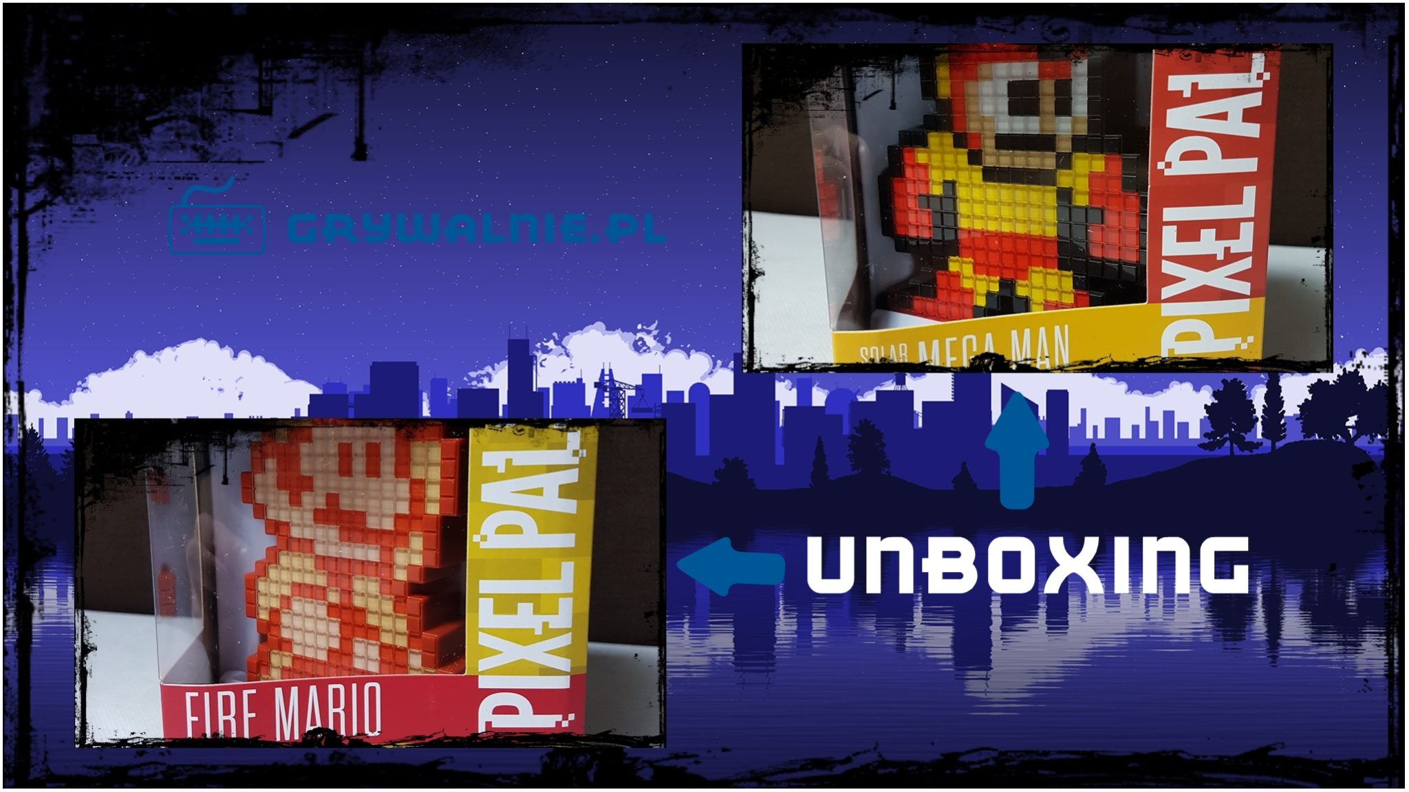 UNBOXING: Pixel Pals – Fire Mario & Solar Blaze Mega Man