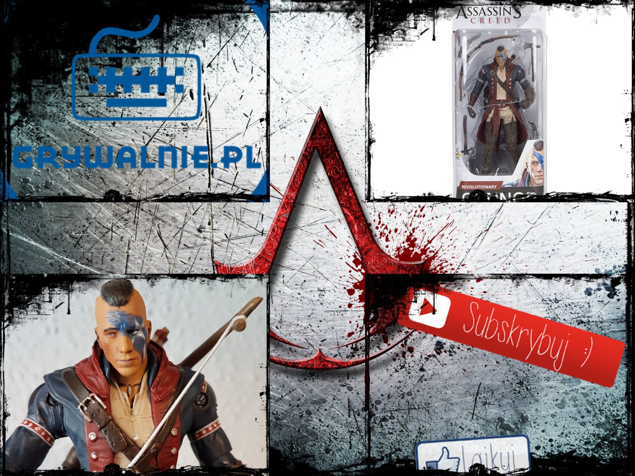 UNBOXING: Assassin’s Creed Series 5 Revolutionary Connor