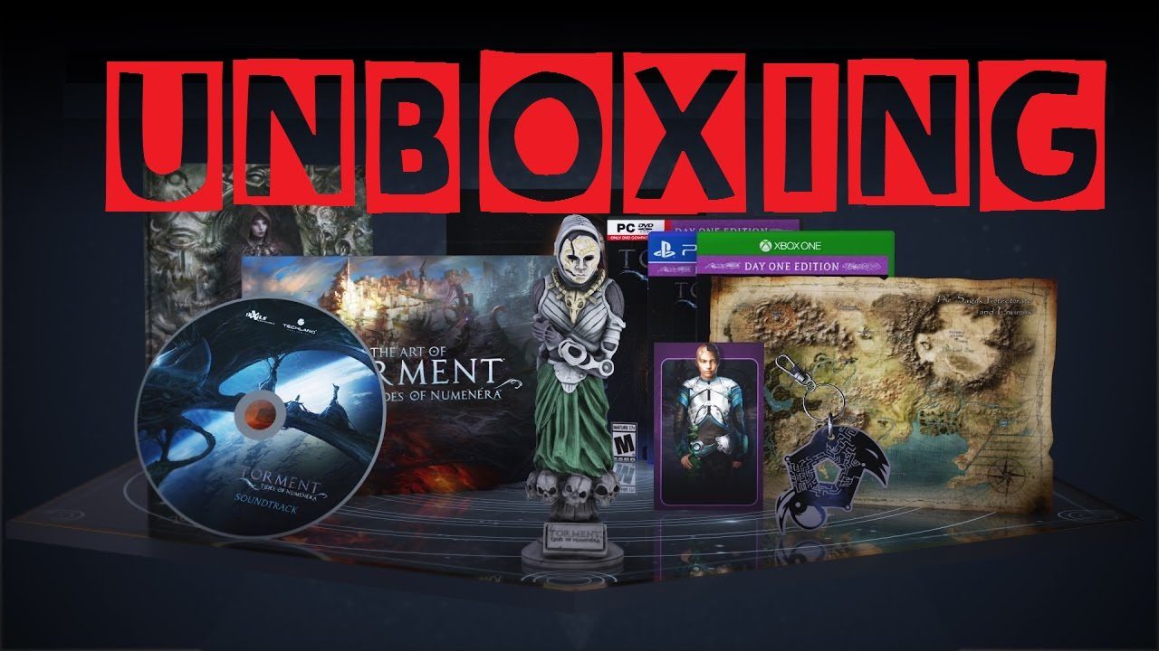 UNBOXING: Torment Tides of Numenera – Edycja Kolekcjonerska