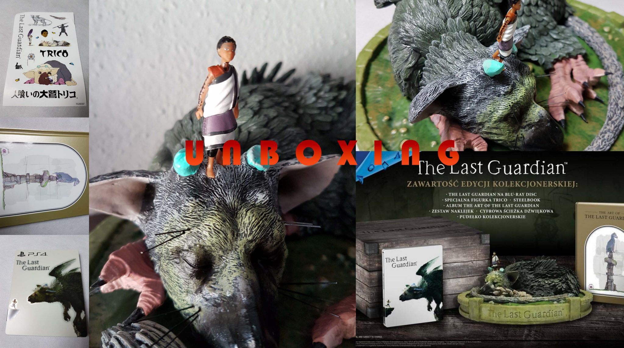 The Last Guardian Collector’s Edition – Edycja Kolekcjonerska – UNBOXING