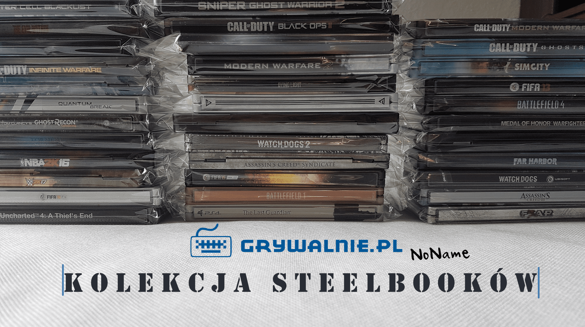 Kolekcja steelbooków steelbook