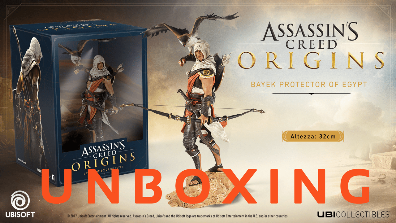 UNBOXING: Assassin’s Creed Origins BAYEK – Figurka
