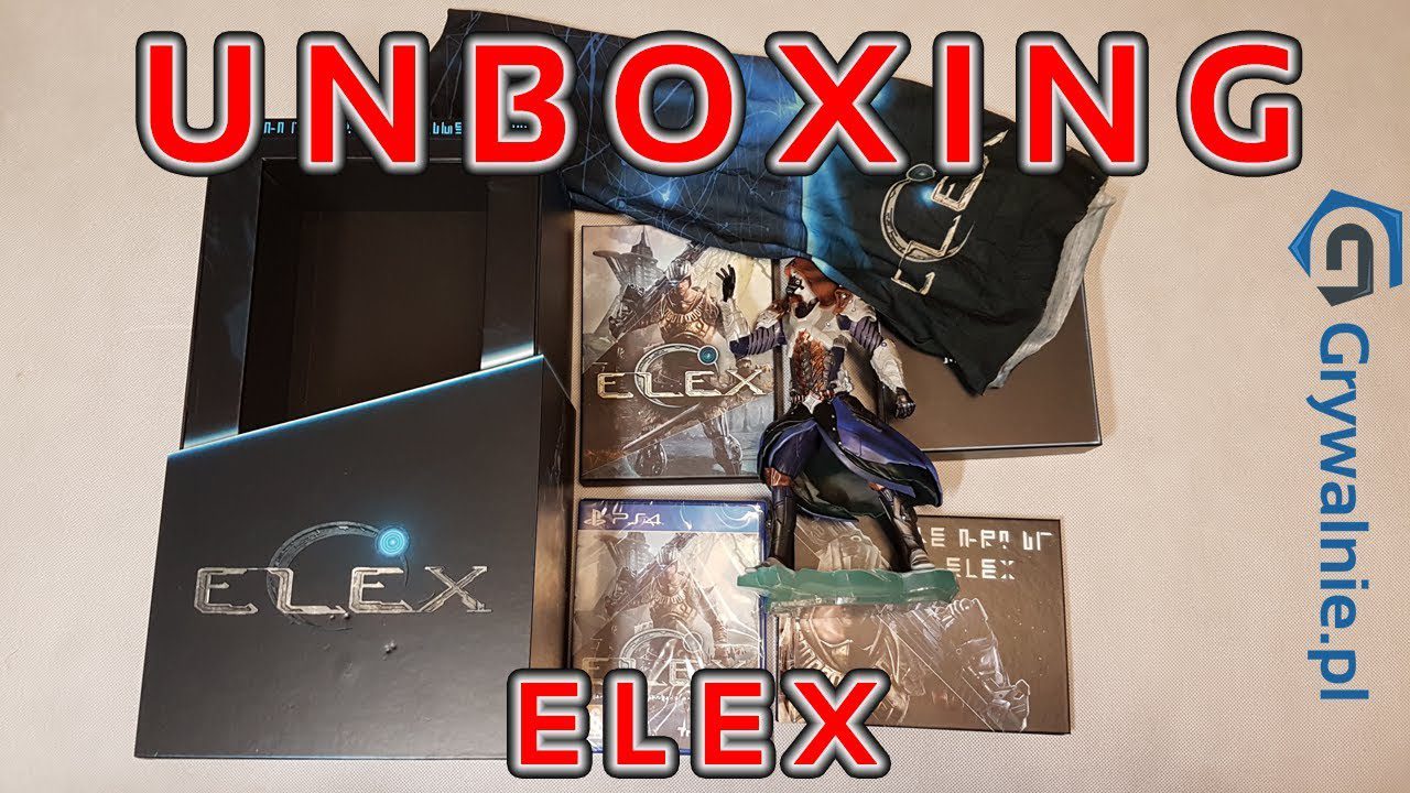 UNBOXING: Elex Edycja Kolekcjonerska – Collector’s Edition – Tragiczne zapakowana