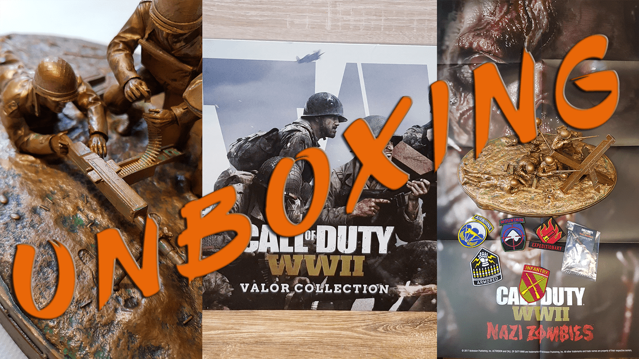 UNBOXING | Call of Duty WWII Valor Collection | Edycja Kolekcjonerska