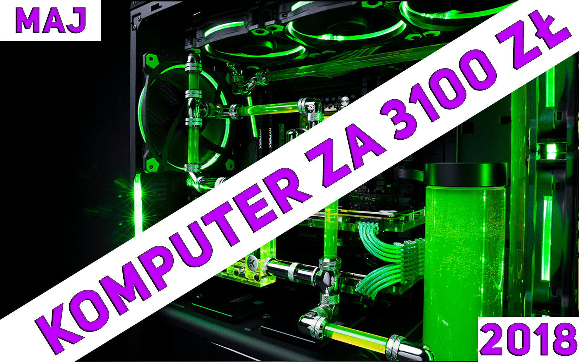 Komputer za 3100 zł – INTEL – MAJ 2018 – i3-8100+1060 komputer za 3100