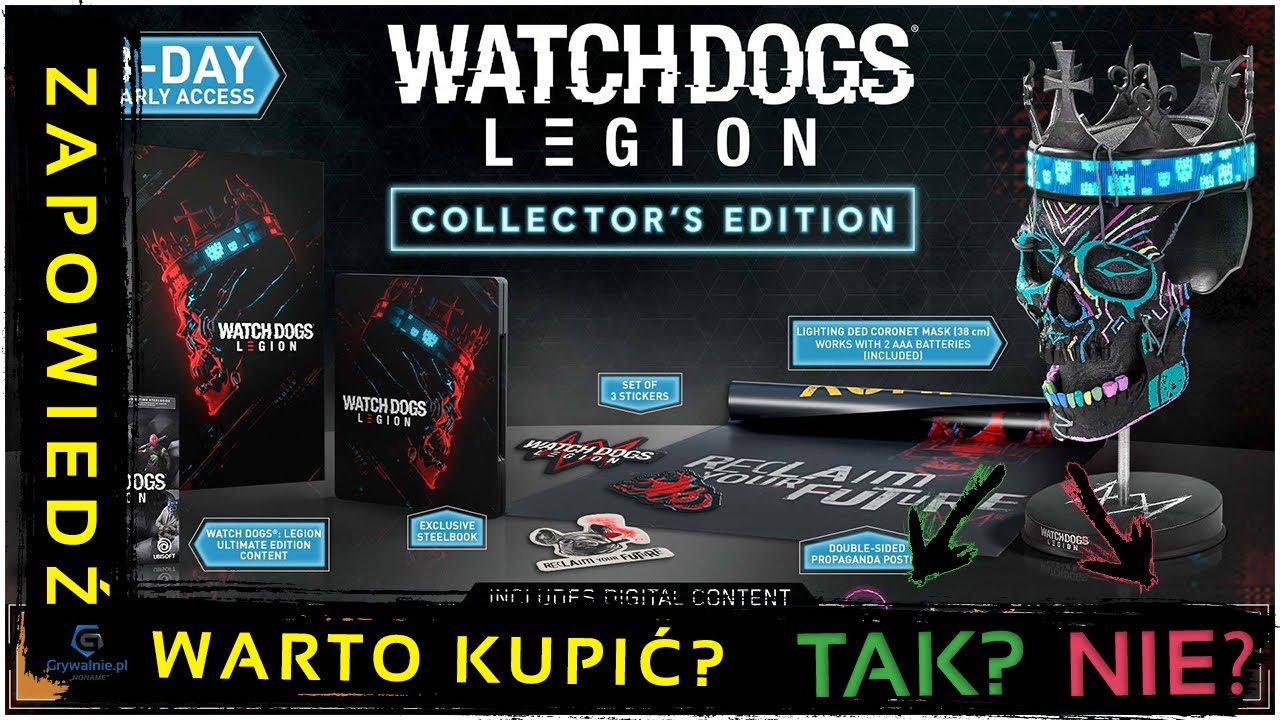 Watch Dogs: Legion Edycja Kolekcjonerska – TAK czy NIE