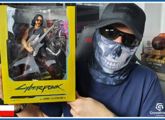Figurka Cyberpunk 2077 Johnny Silverhand. Unboxing Figurka Cyberpunk 2077 Johnny Silverhand. Unboxing