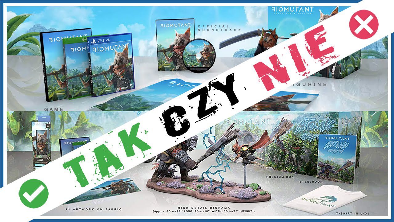 Biomutant Edycje Kolekcjonerskie – TAK czy NIE – Warto kupić?