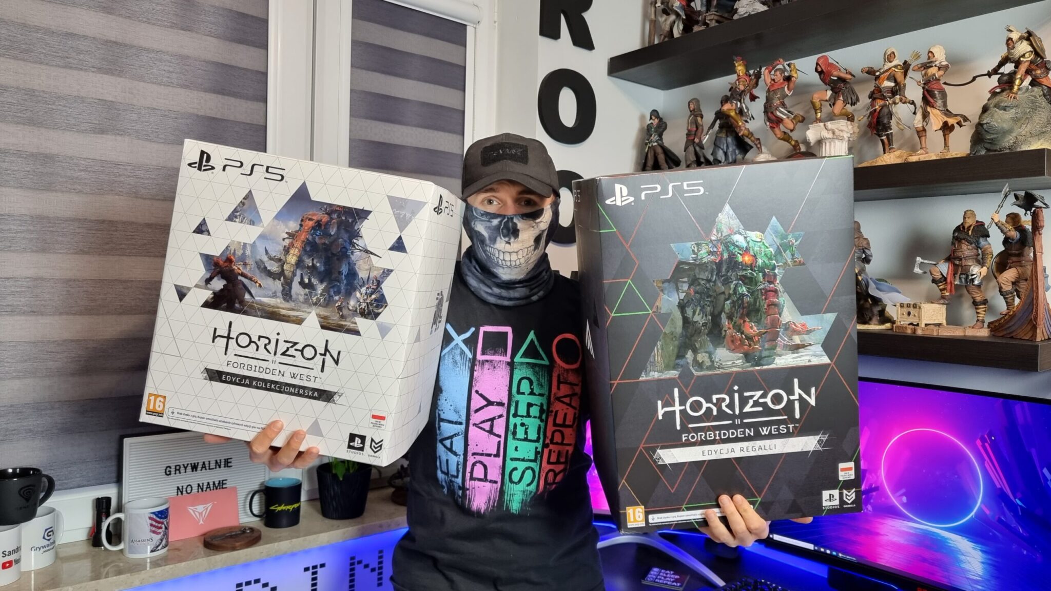Unboxing edycji kolekcjonerskich Horizon Forbidden West