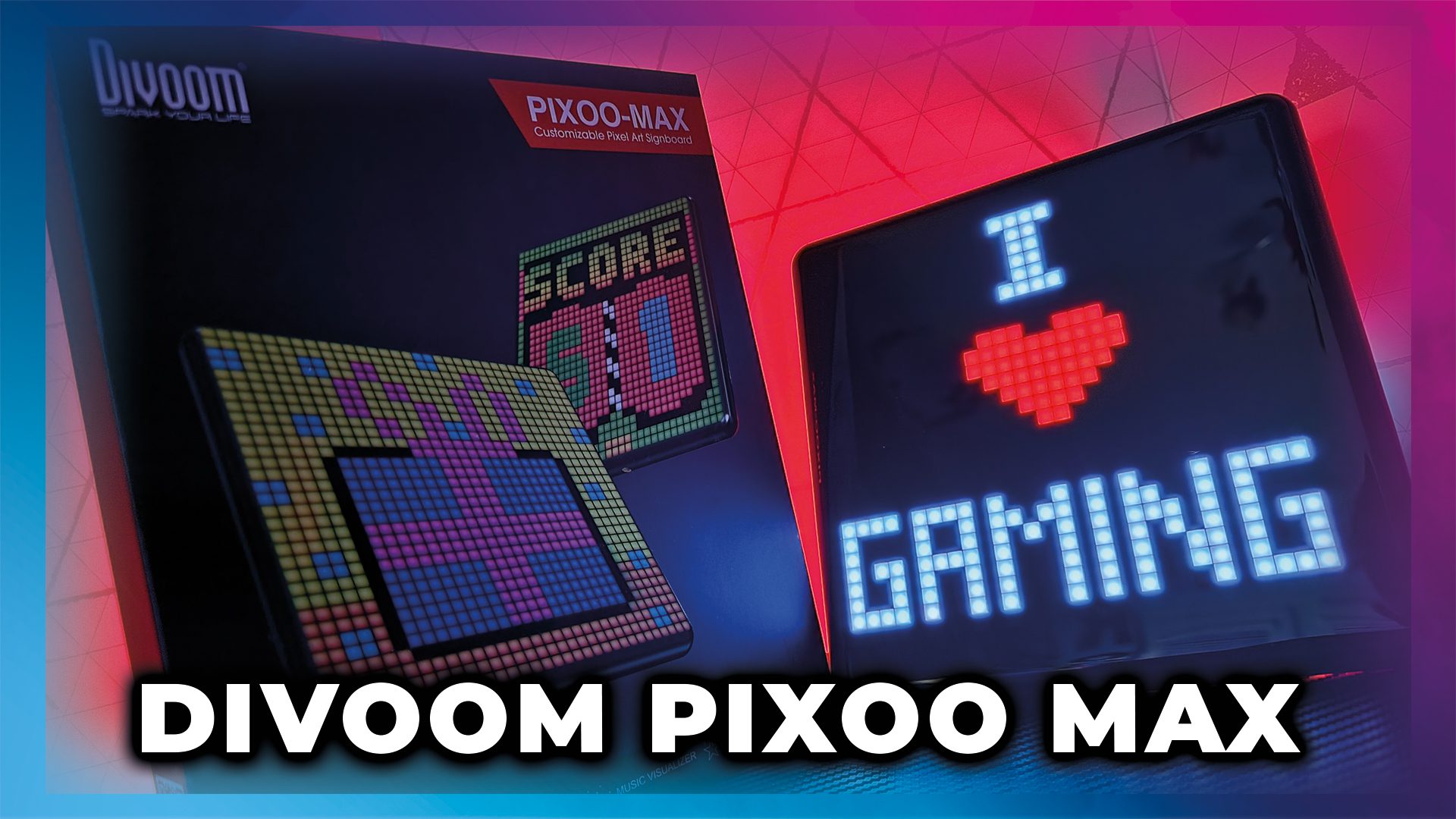 Divoom Pixoo Max – Cyfrowa Ramka LED Divoom Pixoo Max - Cyfrowa Ramka LED