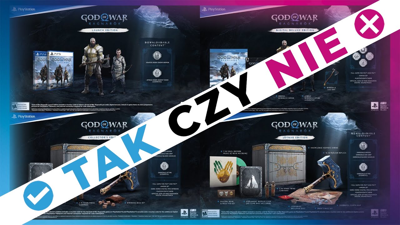 God of War Ragnarok Edycja Kolekcjonerska – TAK czy NIE God of War Ragnarok limitowane wydania (edycja kolekcjonerska)