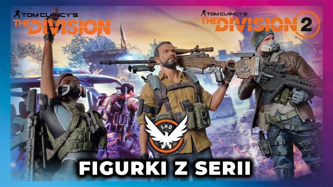 Figurki z serii Tom Clancy’s The Division 1 i 2 w mojej kolekcji Figurki z serii Tom Clancy’s The Division 1 i 2 w mojej kolekcji