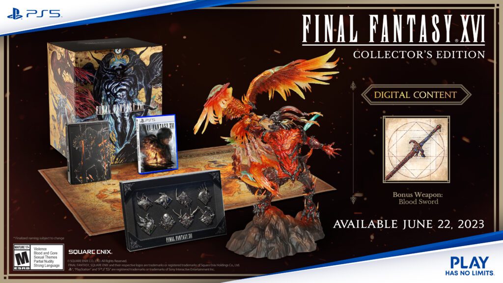 Final Fantasy XVI edycja kolekcjonerska