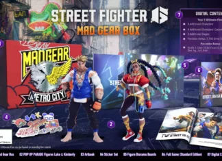 Street Fighter 6 edycja kolekcjonerska street fighter 6 Edycja Kolekcjonerska Mad Gear Box collector's edition