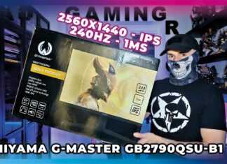 Monitor iiyama GB2790QSU (27″, 2560×1440, IPS, 240Hz, 1,0 ms) Monitor iiyama GB2790QSU (27", 2560x1440, IPS, 240Hz, 1,0 ms)