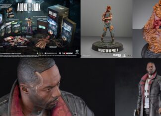 Edycja Alone in the Dark, Figurka z TLOU2 oraz Cyberpunk 2077 Edycja Alone in the Dark, Figurka The Last of Us Part 2 oraz Cyberpunk 2077 Phantom Liberty