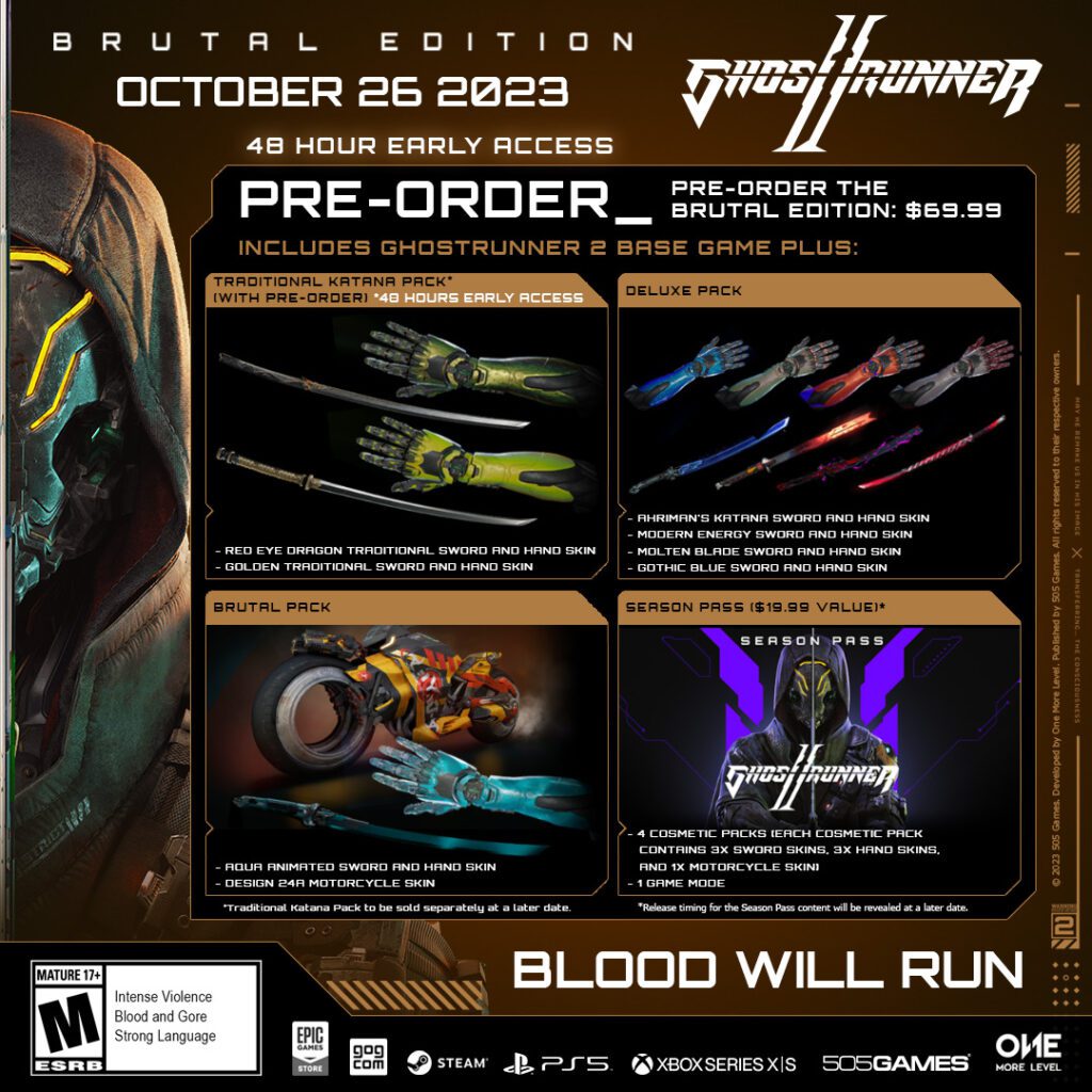 Ghostrunner 2 z data premiery 3