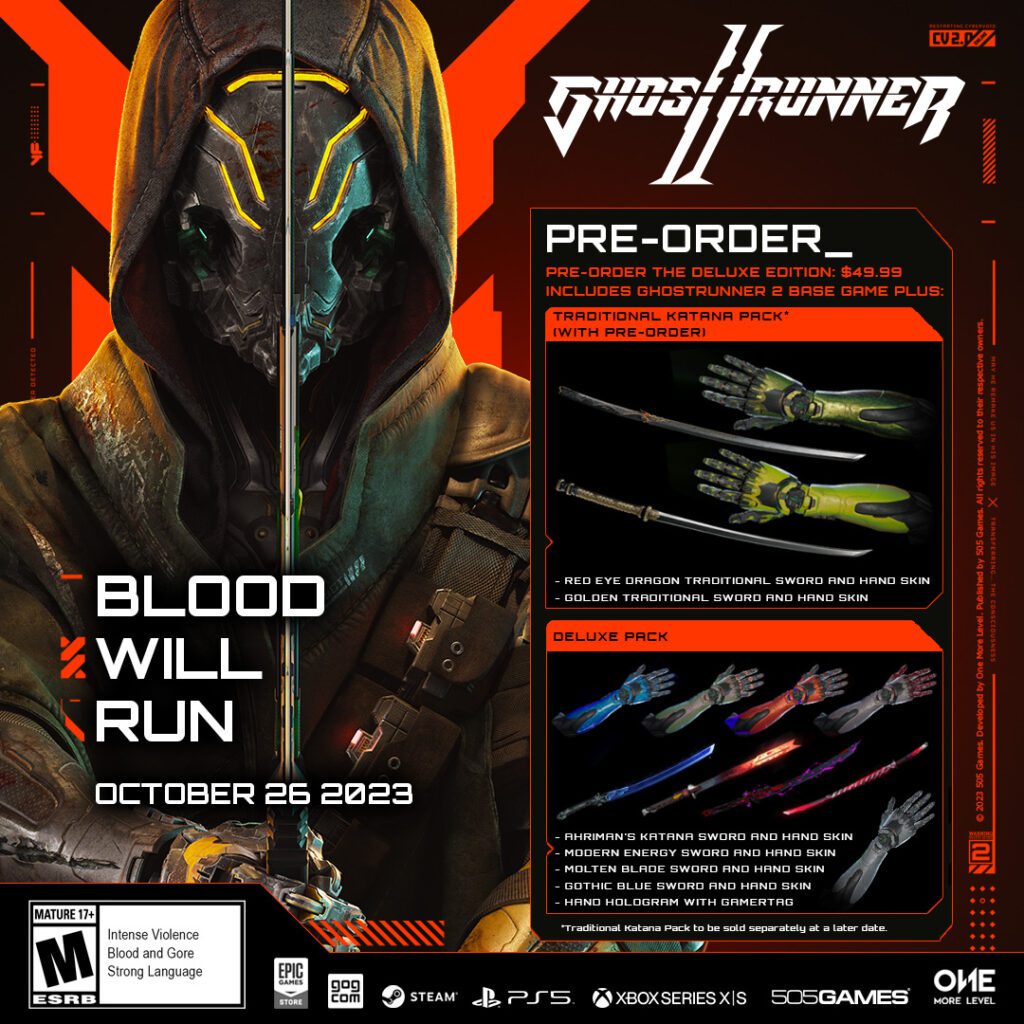 Ghostrunner 2 z data premiery 4