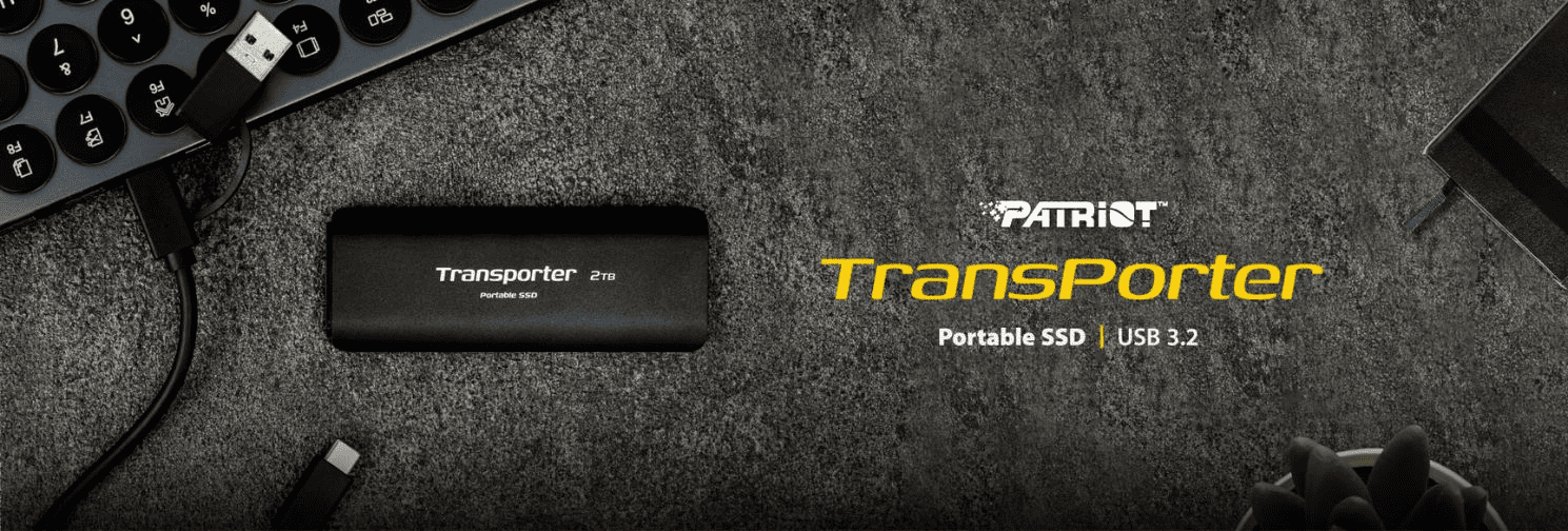 Patriot Memory ogłasza przenośny dysk zewnętrzny Transporter External Portable SSD (1) Patriot Memory ogłasza przenośny dysk zewnętrzny Transporter External Portable SSD