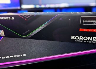 Podkładka GENESIS Boron 500 XXL RGB Podkładka GENESIS Boron 500 XXL RGB