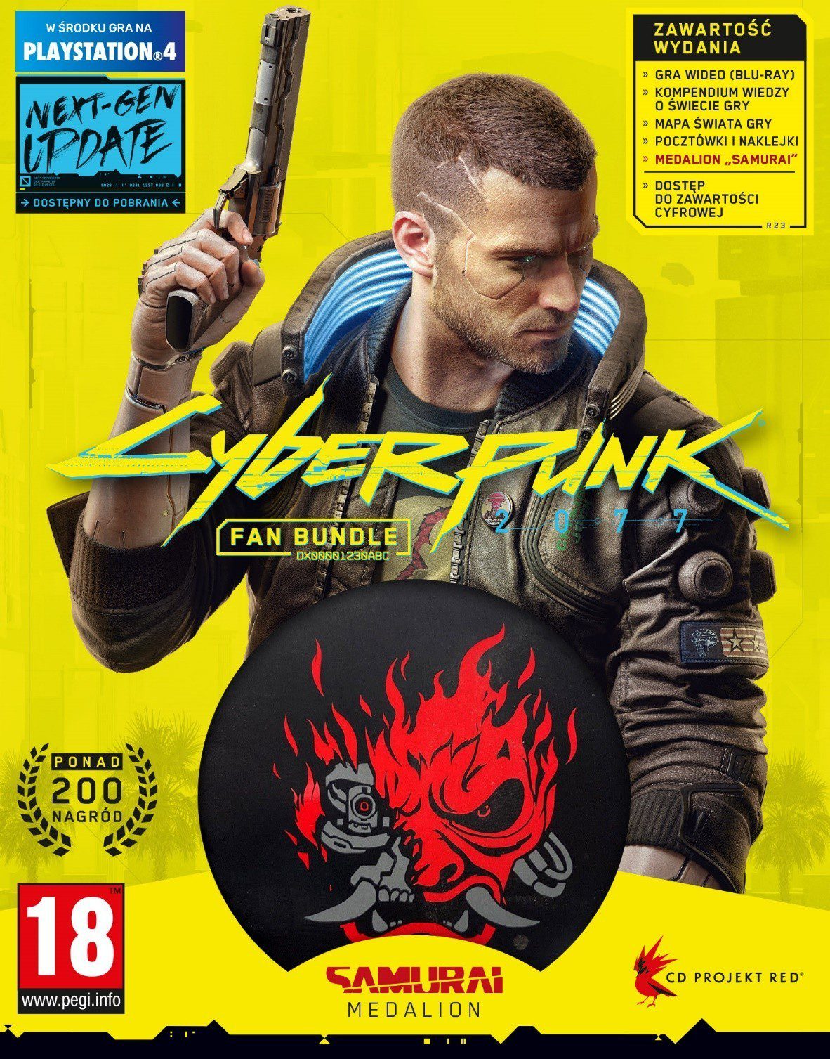 Cyberpunk 2077 Edycja Fan Bundle ps4 Cyberpunk 2077 Edycja Fan Bundle