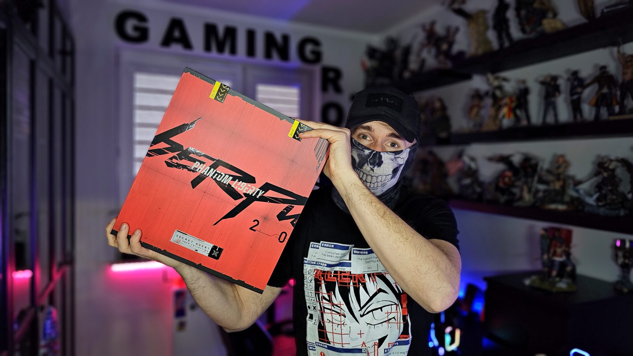 Cyberpunk 2077 Phantom Liberty Szpiegowska Kolekcja Unboxing
