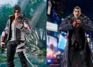 Figurki Tekken 8 SH Figuarts figurki Tekken 8 SH Figuarts - Kazuya Mishima i Jin Kazama