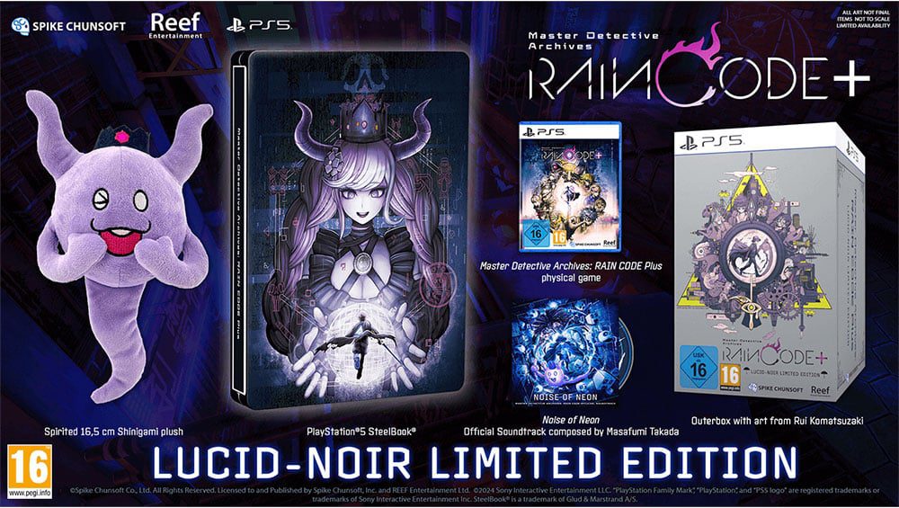 Master Detective Archives RAIN CODE Plus Lucid-Noir Edycja Limitowana (Limited Edition) Master Detective Archives RAIN CODE Plus Lucid-Noir Edycja Limitowana (Limited Edition)
