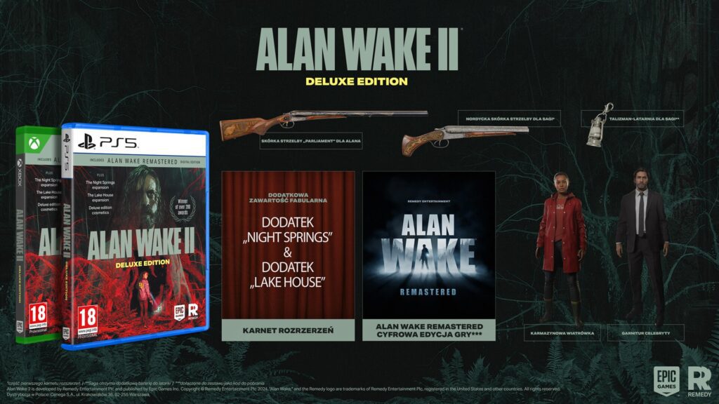 Alan Wake 2 Edycja Deluxe Deluxe Edition Alan Wake 2 Edycja Deluxe (Deluxe Edition)