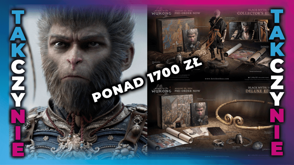 Black Myth Wukong Edycja Kolekcjonerska Collectors Edition Edycja Deluxe Deluxe Edition