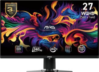 Nowy monitor MSI OLED dla graczy – MAG 271QPX QD-OLED E2