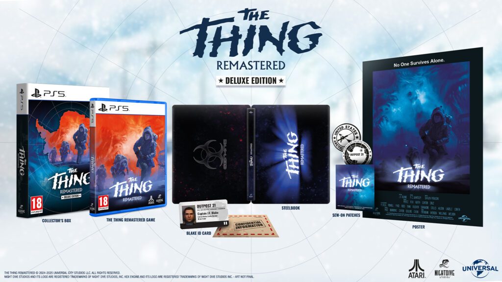 The Thing Remastered Edycja Deluxe (Deluxe Edition) The Thing: Remastered Edycja Deluxe (Deluxe Edition)