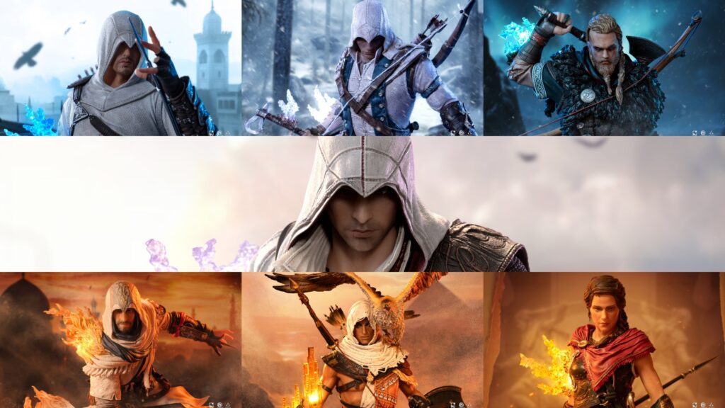 Figurki Assassin's Creed Animus od Pure Arts