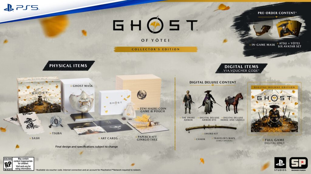 Ghost of Yotei Edycja Kolekcjonerska collectors edition Ghost of Yotei Edycja Kolekcjonerska (Collector’s Edition)