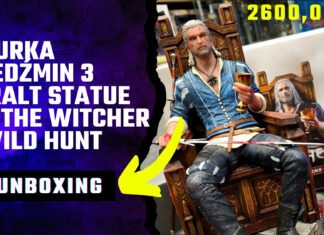 Figurka Wiedźmin 3 – Geralt Statue 1/6 The Witcher 3 Wild Hunt – Pure Arts – Unboxing Figurka Wiedźmin 3 - Geralt Statue 1/6 The Witcher 3 Wild Hunt - Pure Arts - Unboxing
