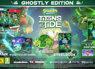 SpongeBob SquarePants Titans of the Tide Ghostly Edition – Edycja Kolekcjonerska SpongeBob SquarePants Titans of the Tide Ghostly Edition Edycja Kolekcjonerska