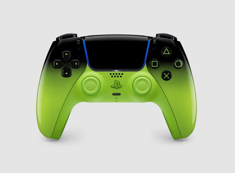 PlayStation Hyperpop Collection Remix Green 6 Pad Playstation 5 DualSense Hyperpop Collection Remix Green