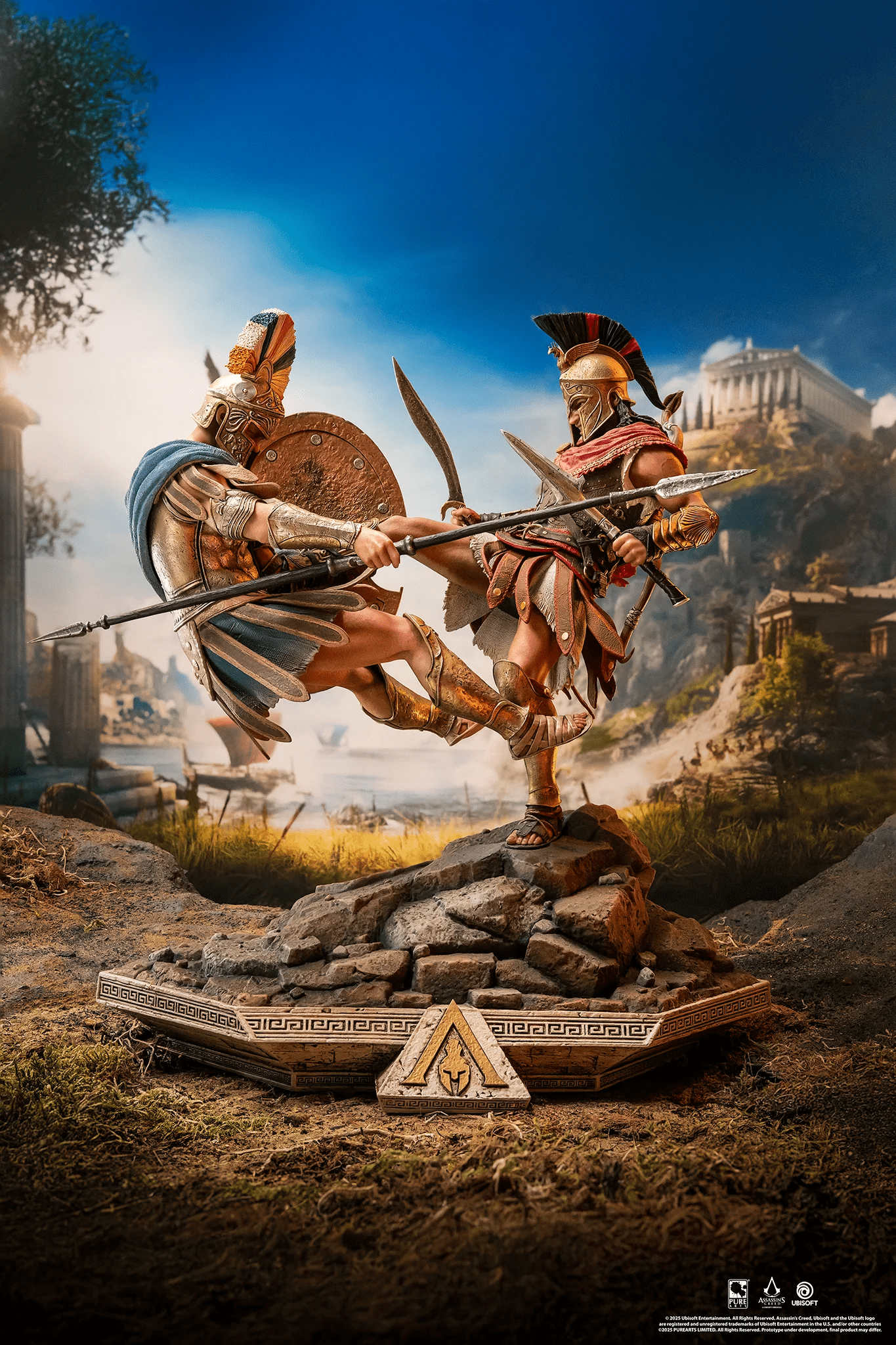 Figurka Spartan Kick Alexios Assassin´s Creed Diorama 16 Pure Arts 1 Figurka Spartan Kick Alexios Assassin´s Creed Diorama 1/6 - Pure Arts