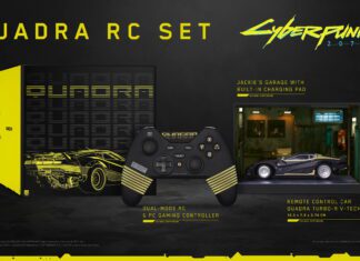 Zestaw Kolekcjonerski Cyberpunk 2077 Quadra RC Set Turbo-R V-Tech Zestaw Kolekcjonerski Cyberpunk 2077 Quadra RC Set Turbo-R V-Tech